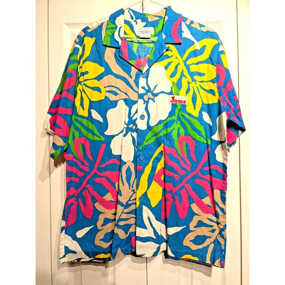 Surf Line Hawaii Other - VINTAGE Surf Line Hawaii Shirt Men M Blue Aloha Hawaiian Original Jams World 80s